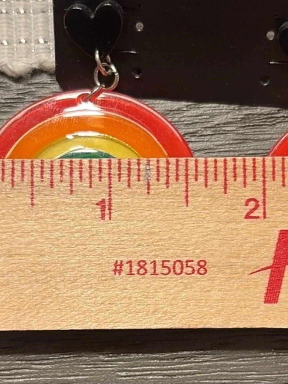 NWT Spencer's Body Rage Pride Earrings Bundle - Rainbow & Queer Heart 2-Pair Set